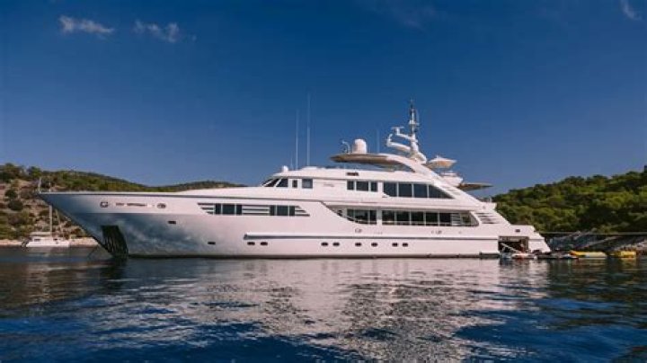 A Picture Of The Yacht Anil Gifted His Wife, Tina.