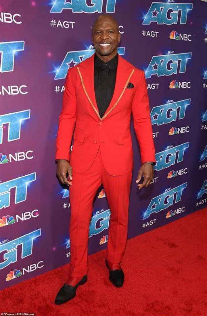 Terry Crews on the red carpet